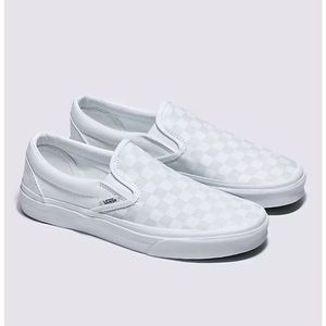 Checkered Slip-On Vans Shoes